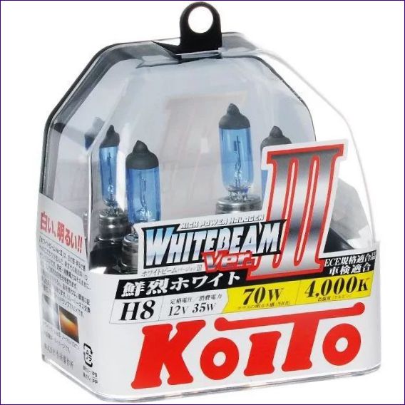 KOITO H8 Whitebeam 4000K 12V 35W