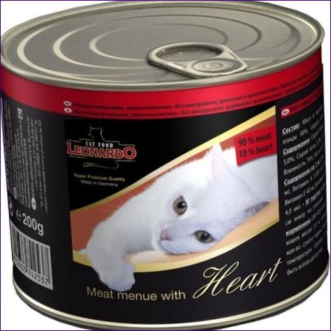 Leonardo Kiválasztott hús konzerv szívvel