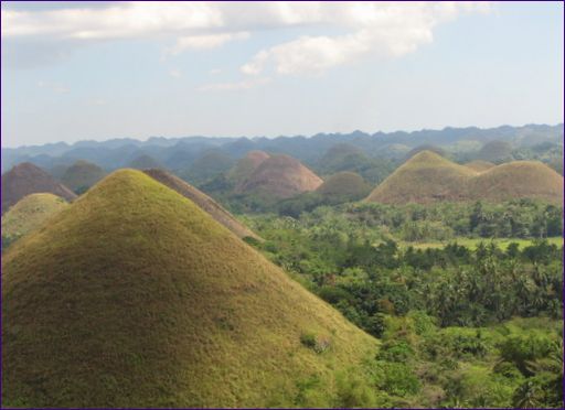 Chocolate Hills, Fülöp-szigetek