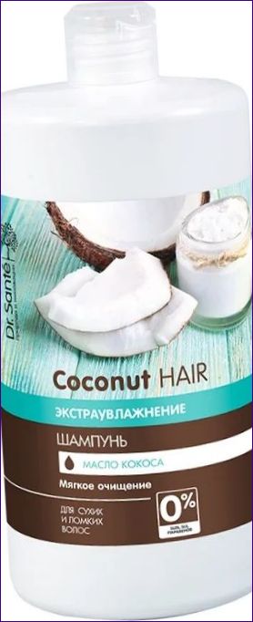 Dr. Sante kókuszos hajsampon Extra hidratáló sampon