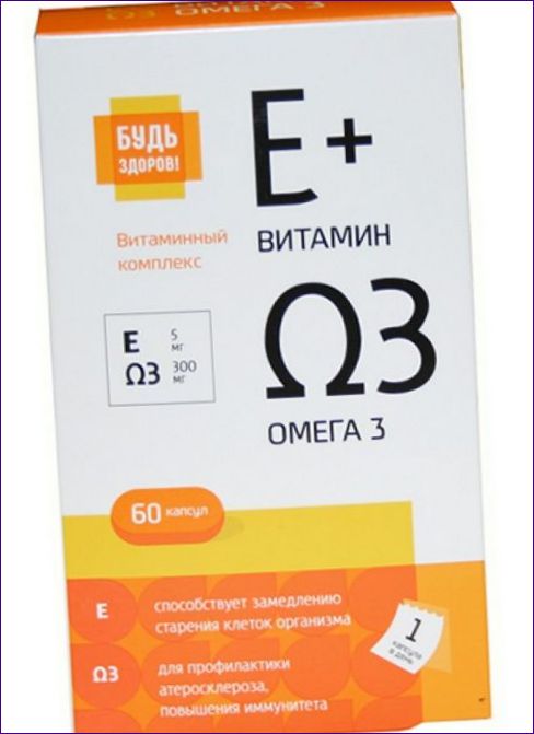 Bud Zdorovy Omega-3 + E-vitamin