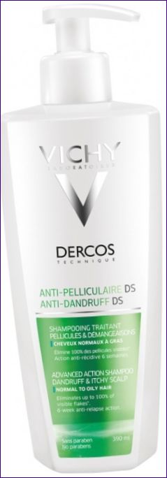 Vichy Dercos korpásodás elleni intenzív sampon normál és zsíros hajra