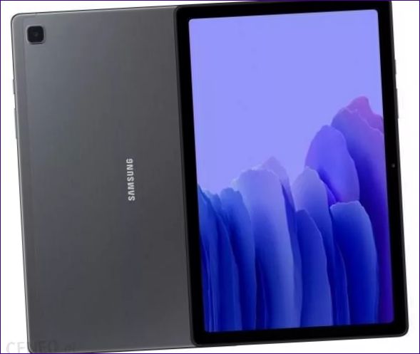 Samsung Galaxy Tab A7 10.4 SM-T500 32GB Wi-Fi (2020), sötétszürke színben