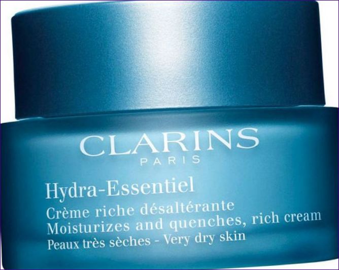 Clarins Hydra-Essentiel selymes krém normál és száraz bőrre