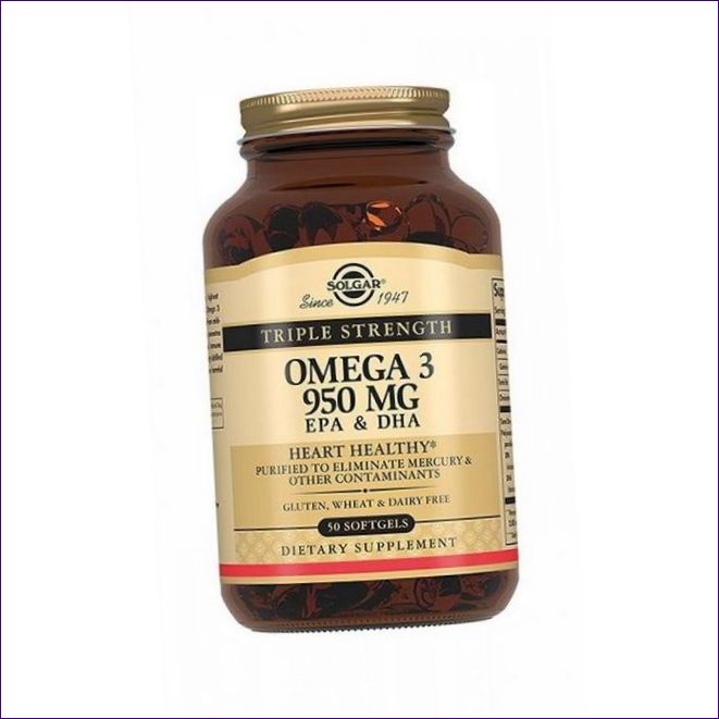 Solgar Triple Omega-3 950 mg EPA és DHA