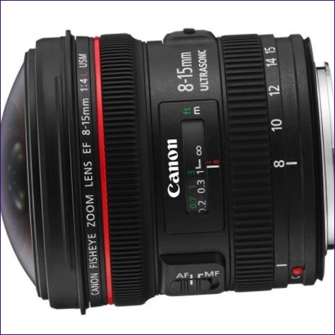 Canon EF8-15mm f/4.0L halszem USM