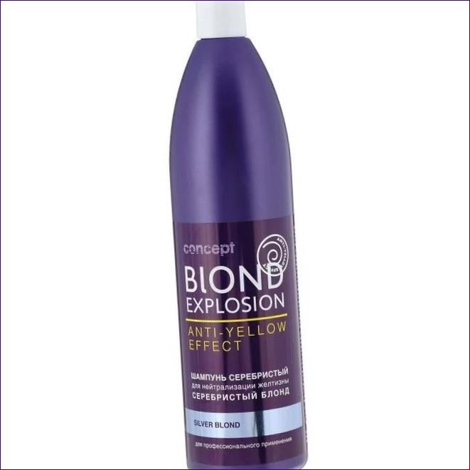 Concept Shampoo Blond Explosion antisárga hatás szőke árnyalatokhoz