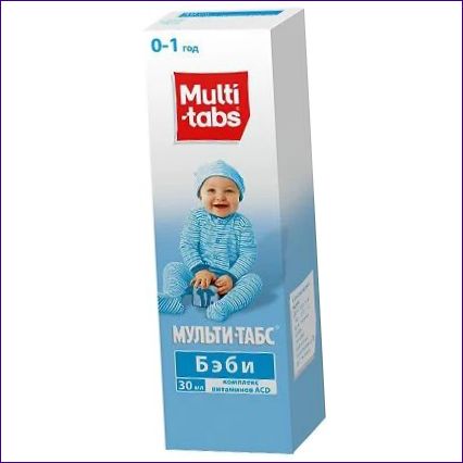 Multi-tabs baby (A-, C-, E-vitamin)