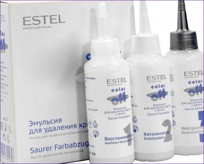 Estel Professional Color Off Emulzió hajfesték eltávolításához