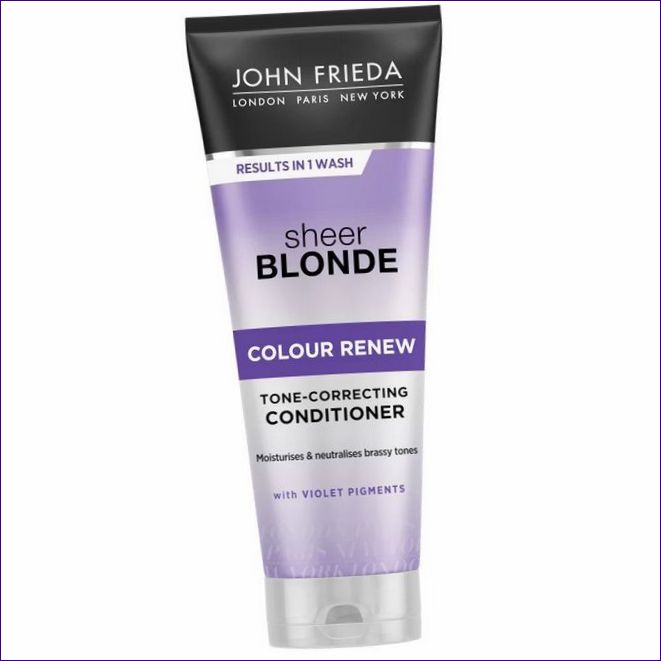 John Frieda Sheer Blonde Colour Renew sampon szőkített hajra