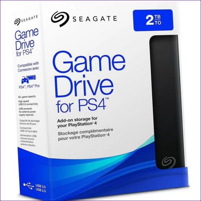 Seagate Game Drive PlayStation 4 konzolhoz