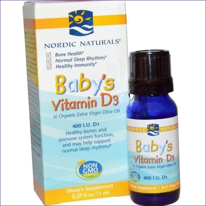 Nordic Naturals baba D3-vitamin