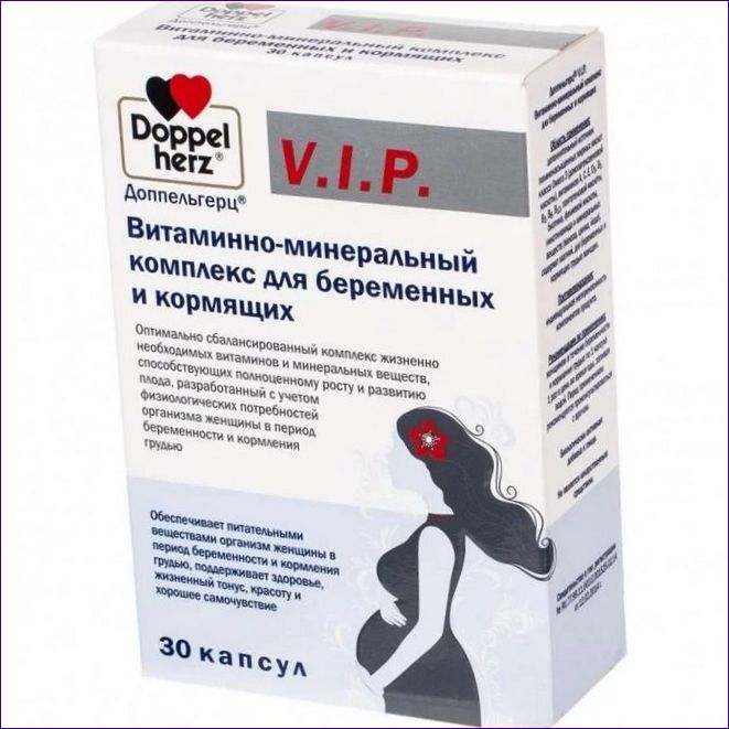 Doppelherz V.I.P. terhes és szoptató nők számára