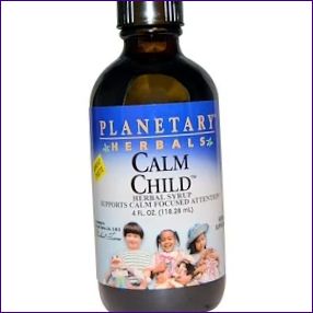 Planetary Herbals Nyugtató gyógynövény szirup gyermekeknek