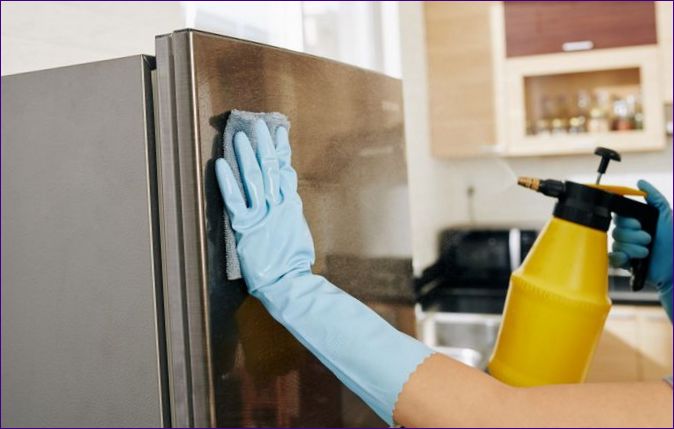Hogyan tisztítsuk meg a hűtőszekrény-fagyasztót kívülről