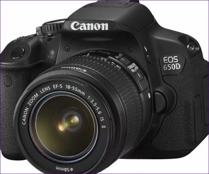 Canon EOS 650D készlet