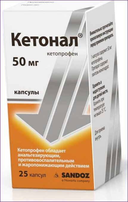 Ketonal (ketoprofen)