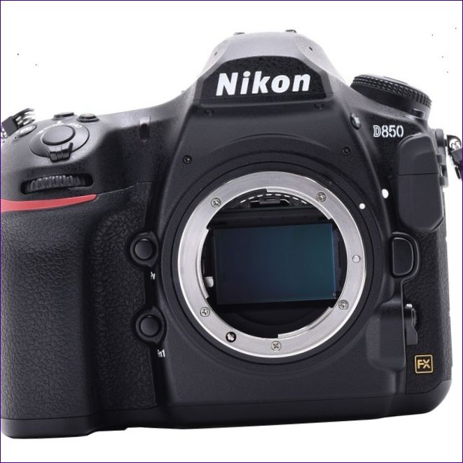 Nikon D850 test fekete